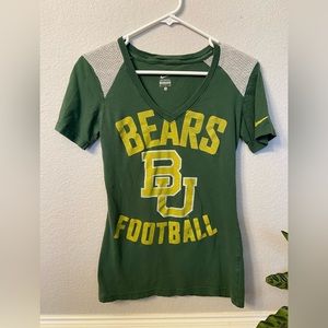 Nike Women’s Baylor Bears Football Stadium V-Neck Jersey Shirt small